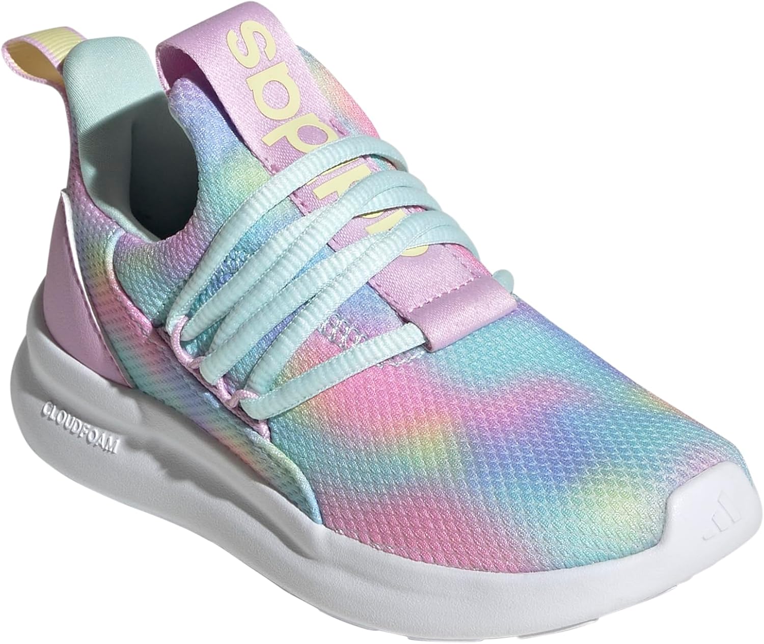Беговые кроссовки adidas Kids Lite Racer Adapt 7.0, желтый — фото 2