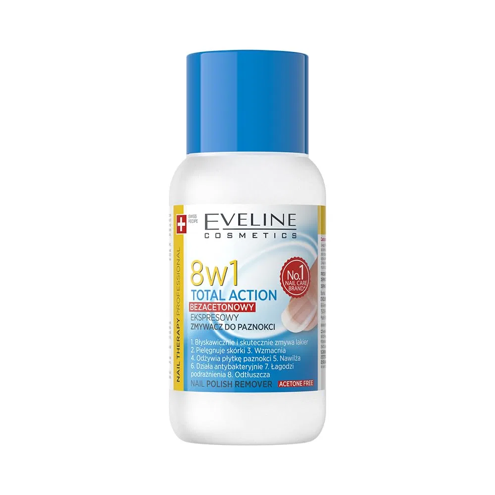 Средство для снятия лака Eveline Cosmetics Nail Therapy Professional 8-в-1 150 мл Eveline Cosmetics