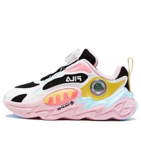 

Кроссовки sport shoes 'white pink black' Fila, белый