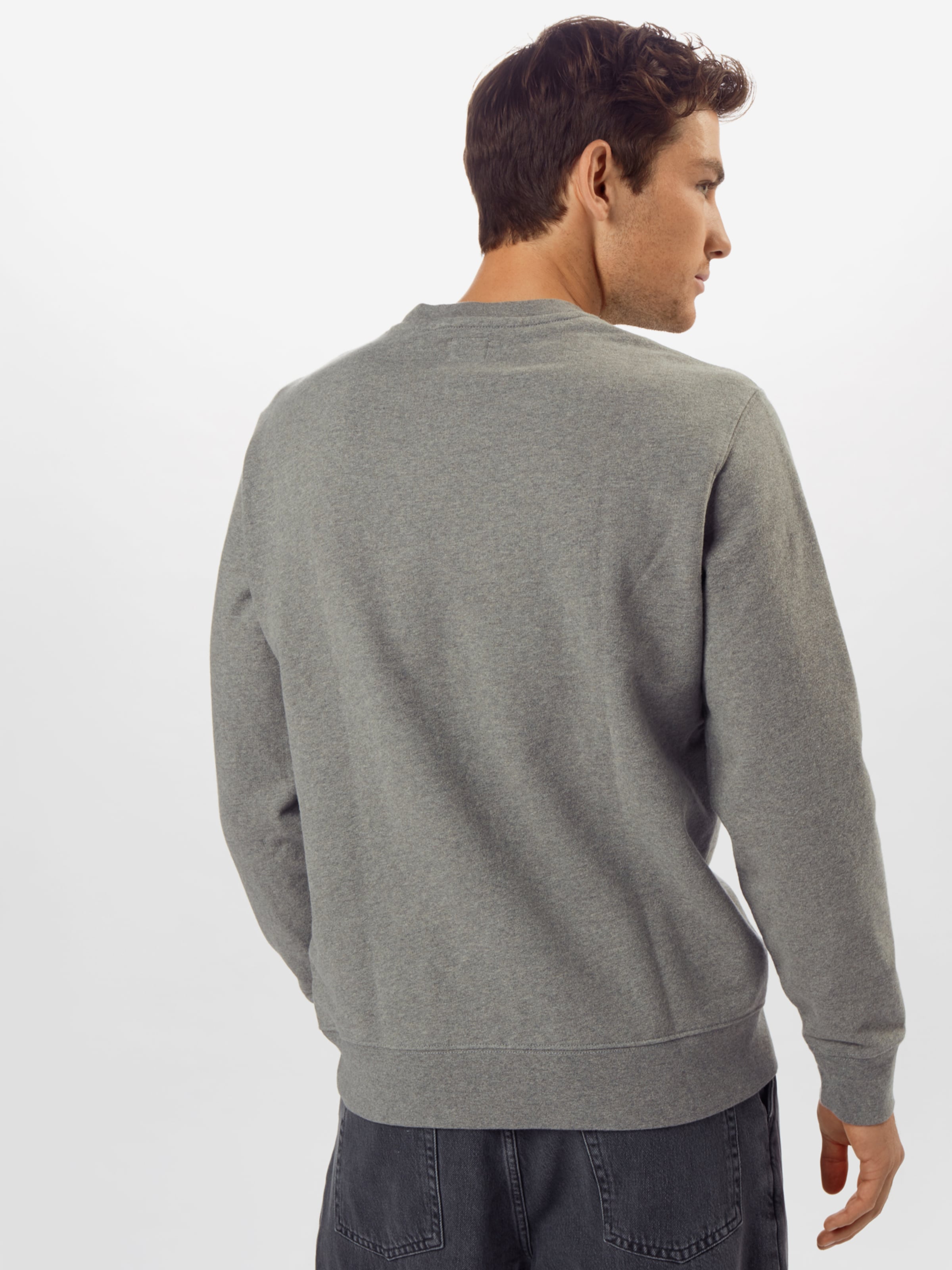 LEVI'S  Свитшот Regular fit 'Original Housemark Crewneck Sweatshirt' в темно-сером цвете — фото 3