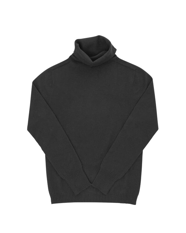 

Цветной рулет для женщин Coe 0023 черный Crown Of Edinburgh Cashmere, черный