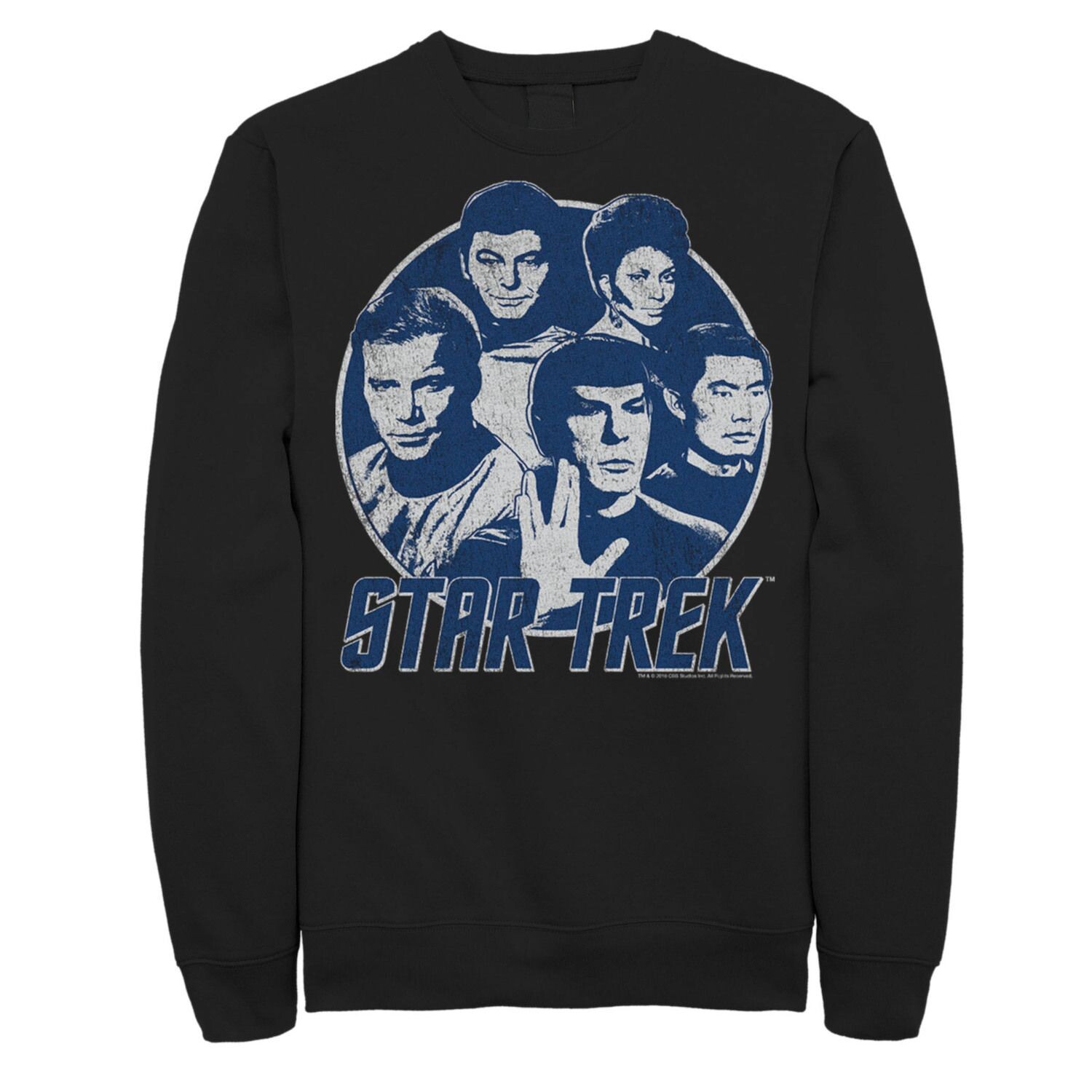 

Мужская классическая толстовка в стиле ретро Star Trek Original Series Crew Licensed Character