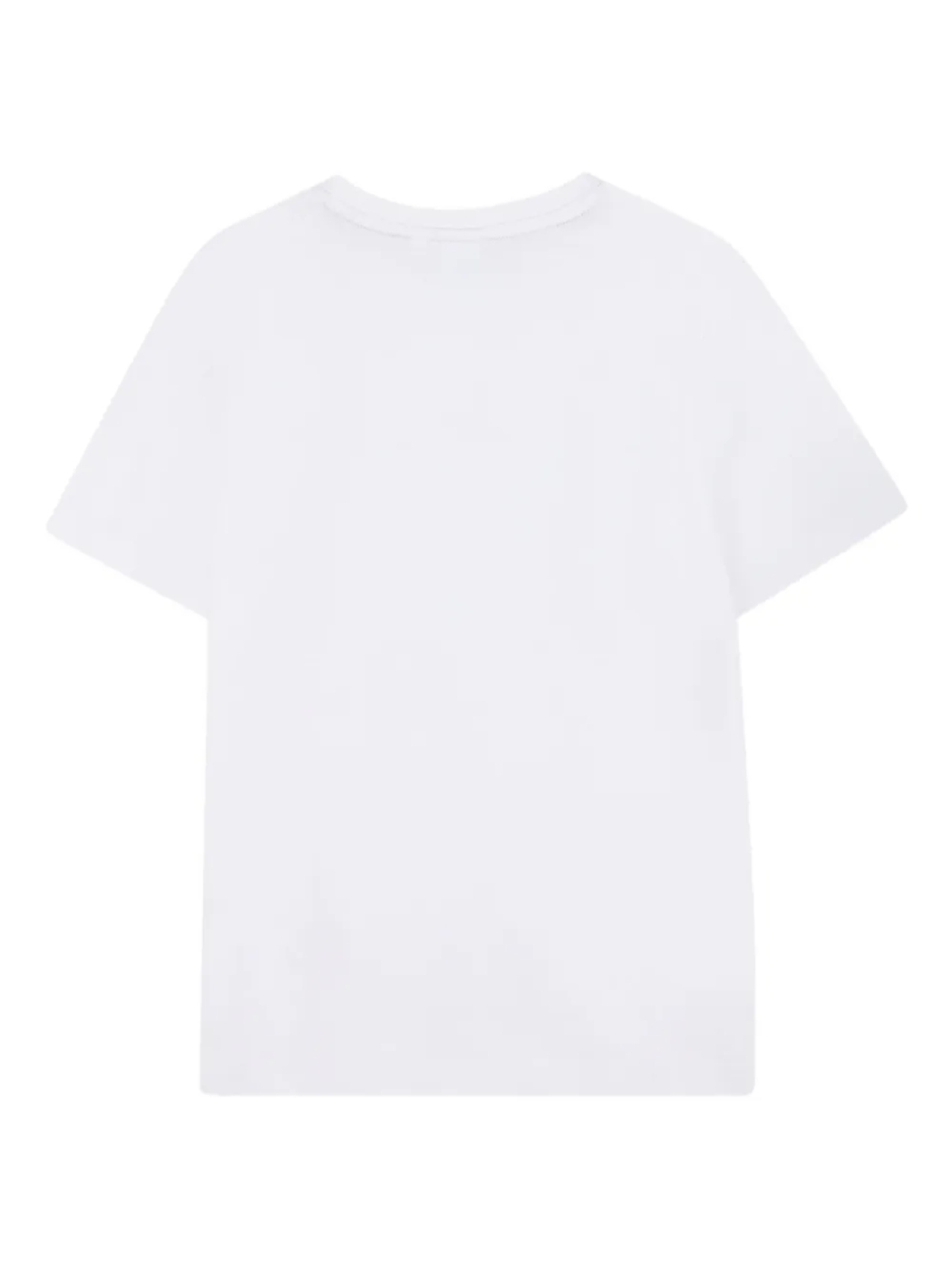 Футболка с короткими рукавами и логотипом BOSS Kidswear, белый — фото 2