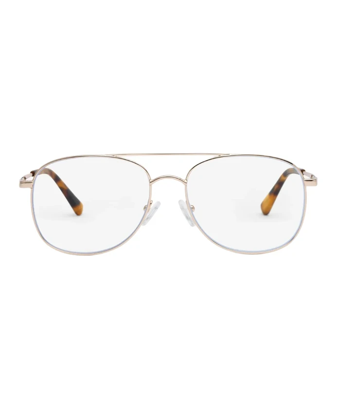 

Солнцезащитные очки-авиаторы Duke золотистого цвета Messyweekend, желтый