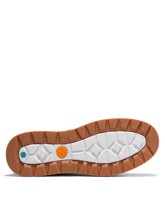 Мужские ботинки Timberland Maple Grove из нубука на шнуровке, темно-синий — фото 4
