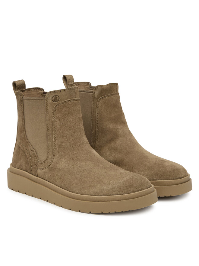Классические ботильоны Polden Easy 26183407 Clarks, бежевый — фото 2
