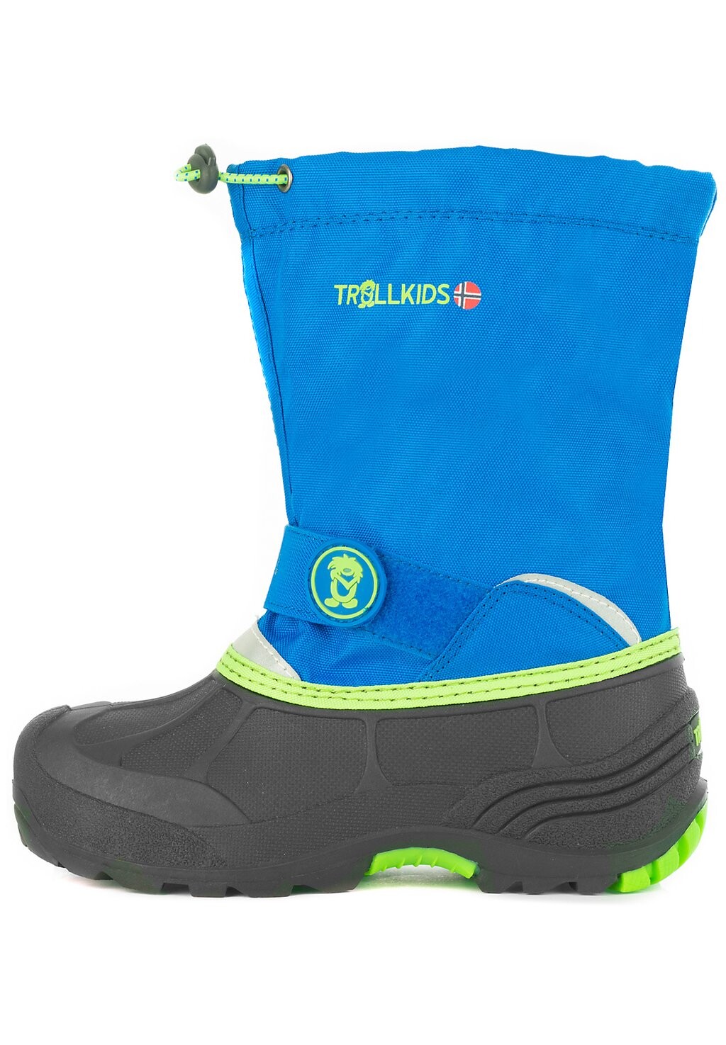 

Зимние ботинки Telemark Unisex TrollKids, цвет medium blue/viper green
