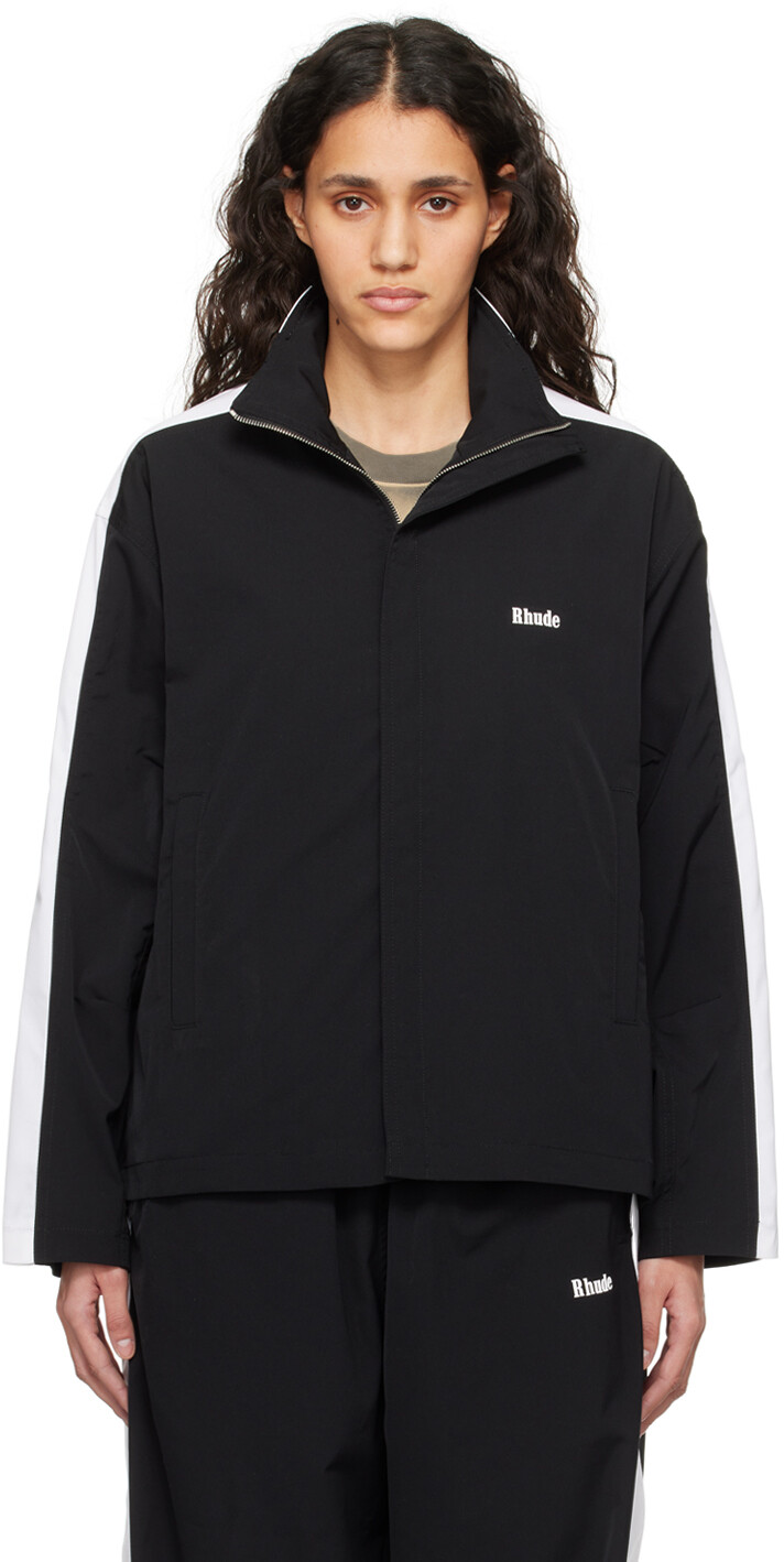 

Эксклюзивная черная спортивная куртка Amarino от SSENSE Rhude