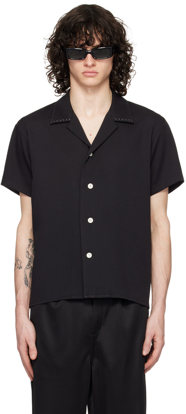 

Черная рубашка Avenue Second/Layer
