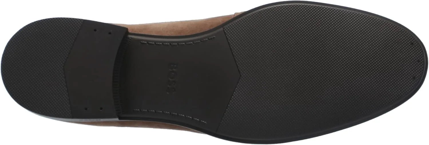 

Мужские дерби BOSS Colby из гладкой замши с шнуровкой, темно-синий