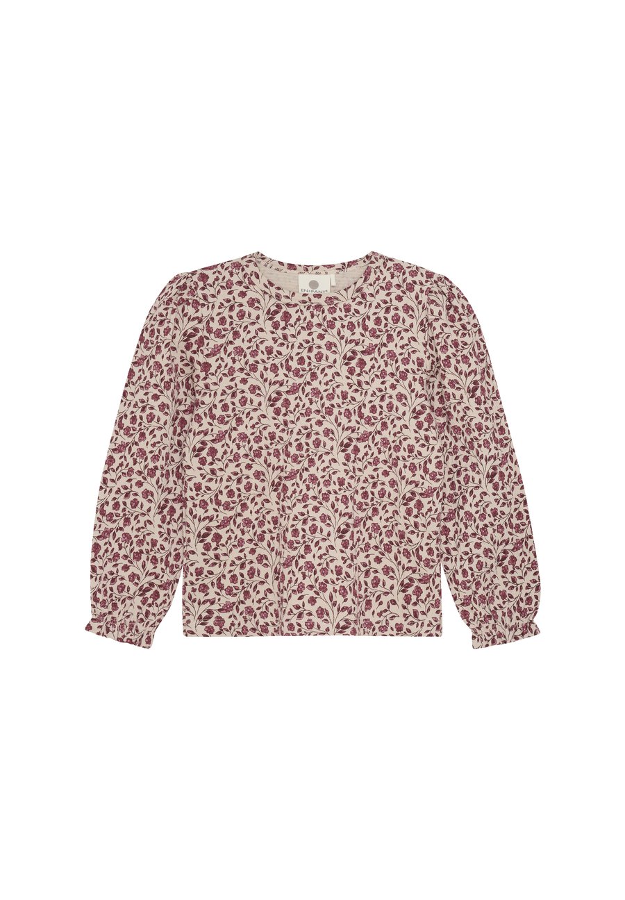 Топ EN FANT LONG SLEEVES, French Oak/Light Green