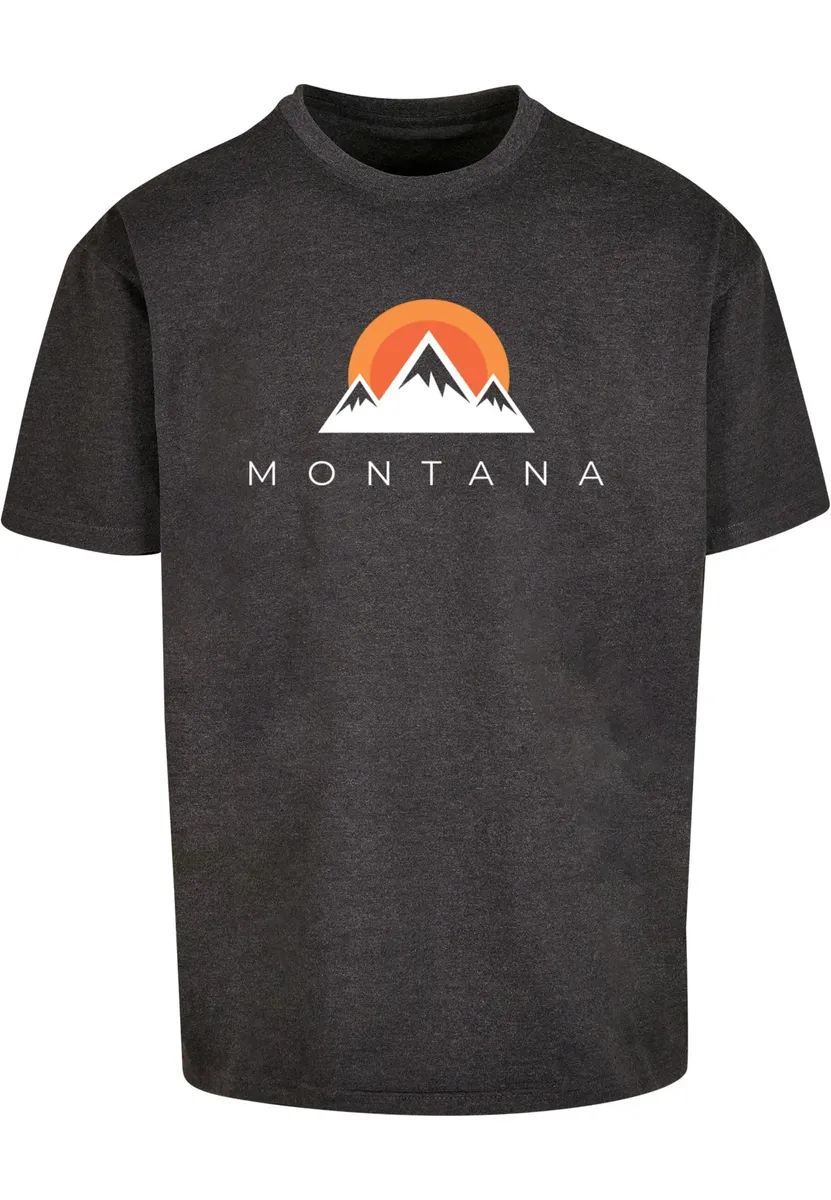 

Футболка Merchcode "Мужская футболка Montana X Heavy Oversize-BY102", цвет Charcoal