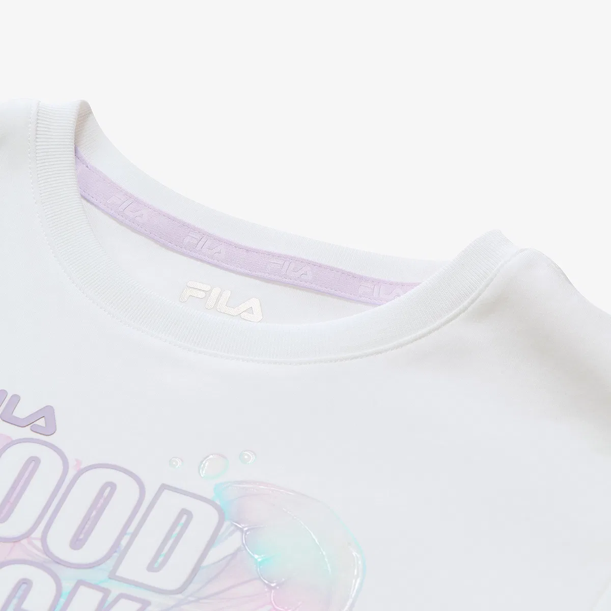 Футболка Standard White для детей 3-7 лет FILA KIDS — фото 3