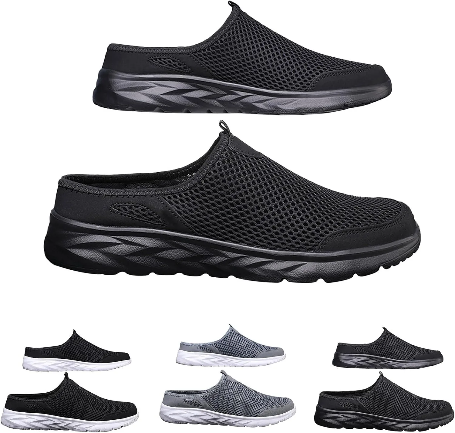 Мужские повседневные туфли без шнурков, кроссовки без шнурков, мужские черные кроссовки, повседневная домашняя обувь, обувь для отдыха, дышащие, обувь для улицы, модная обувь для ходьбы, удобная нескользящая обувь для походов Generique