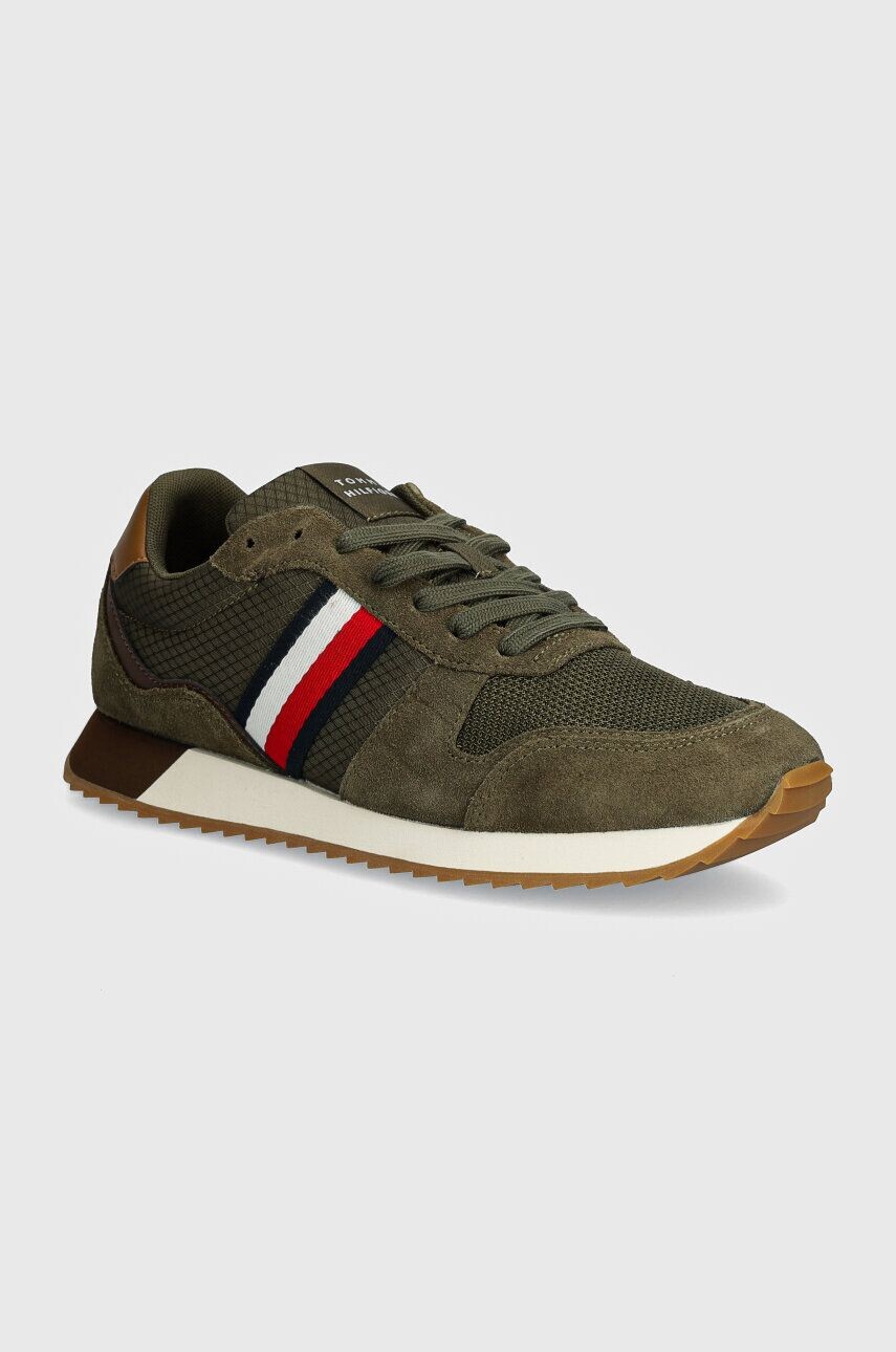 

Кроссовки Tommy Hilfiger RUNNER EVO MIX BLOCK, зеленый