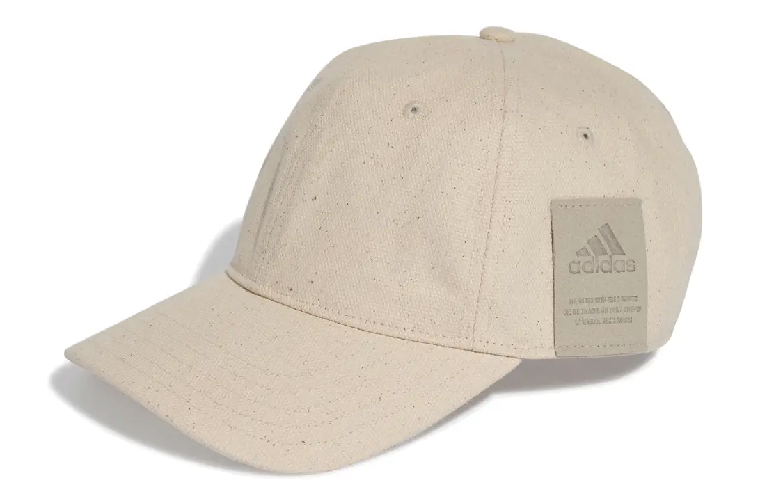 

Adidas Хлопковая бейсболка унисекс бежевая, Beige
