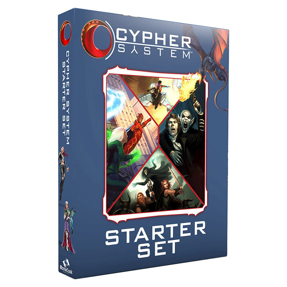 

Ролевая игра Monte Cook Games Cypher System 2E RPG: Starter Set