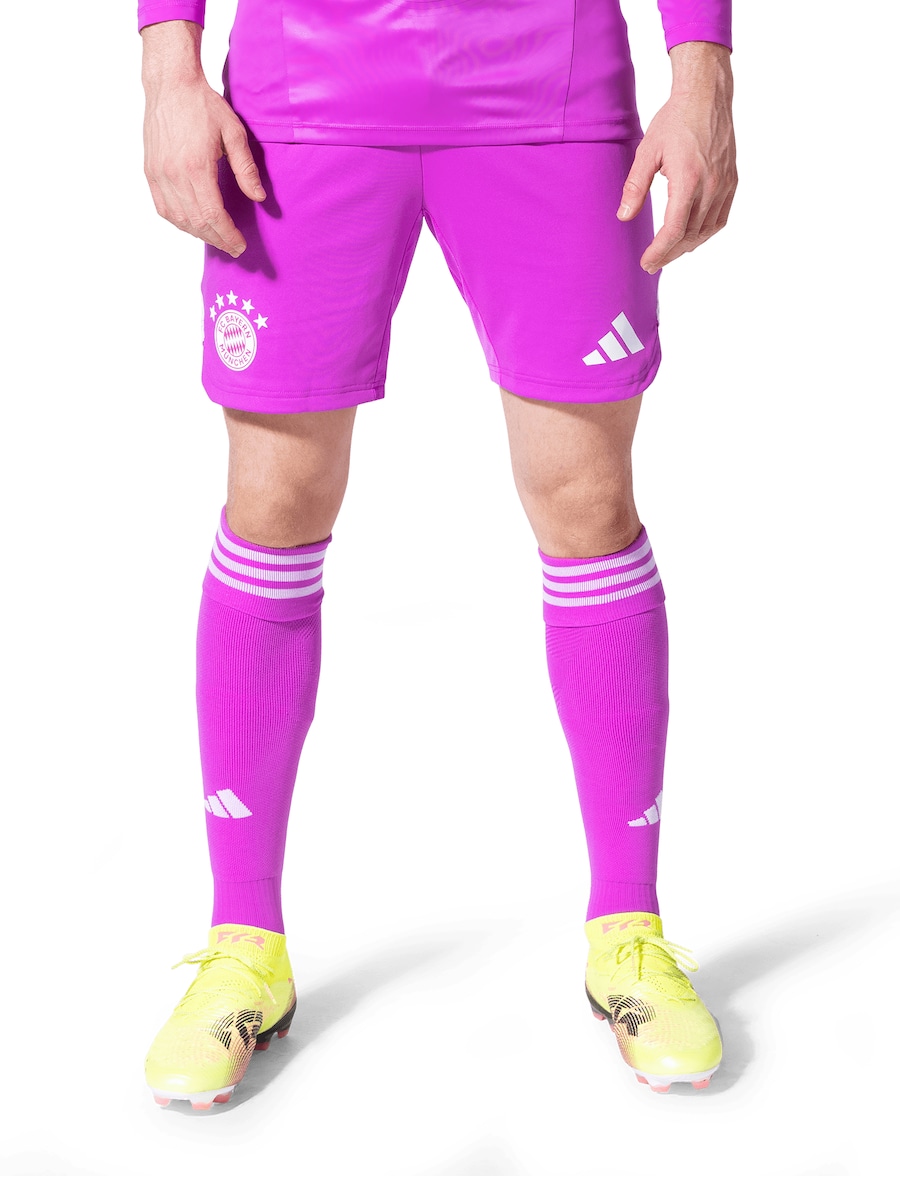 Обычные спортивные штаны ADIDAS PERFORMANCE FC Bayern Torwart 25-26, фиолетовый — фото 2
