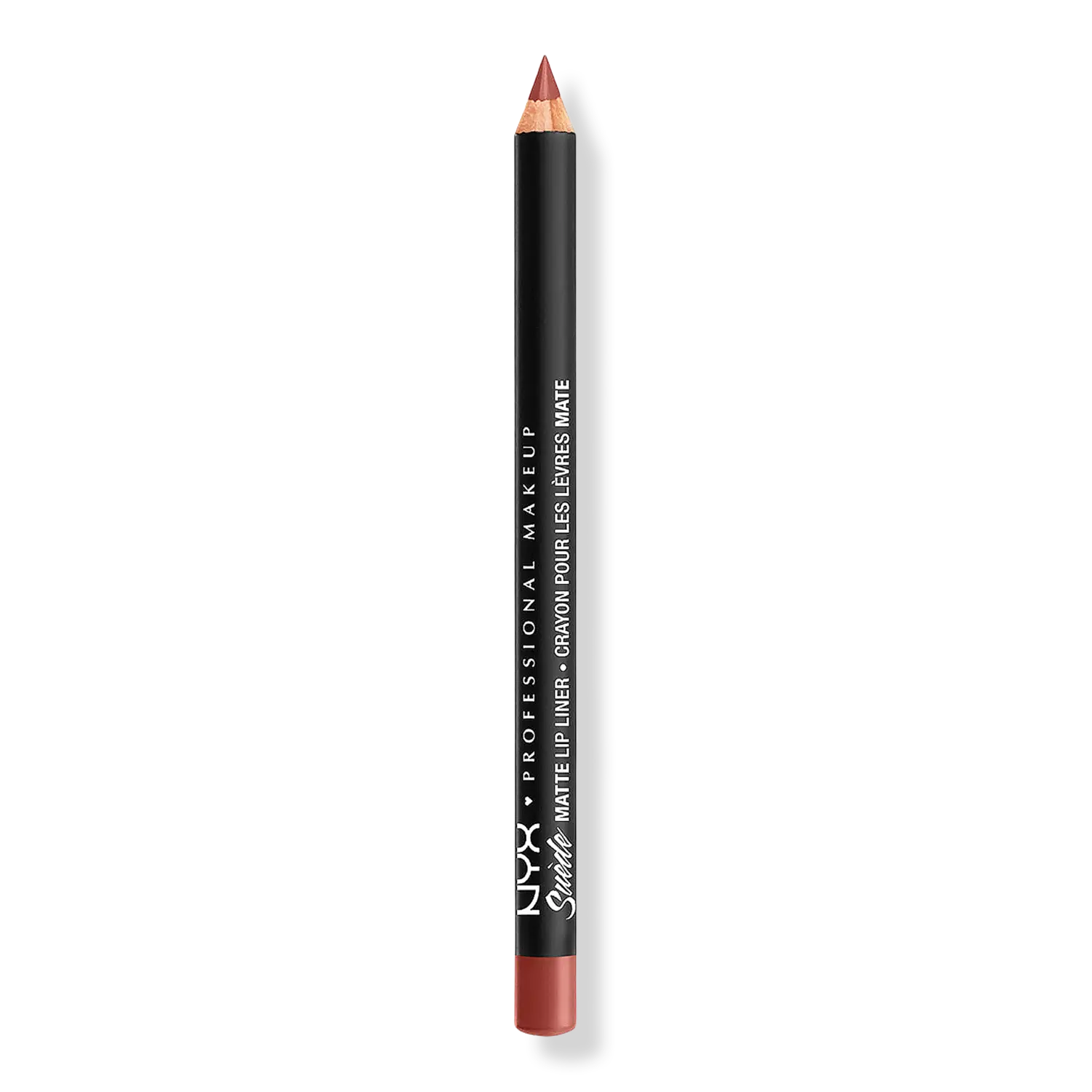 

Матовый карандаш для губ Suede Matte Lip Liner Velvet Soft Vegan Lip Pencil NYX Professional Makeup, Alabama (brick red)