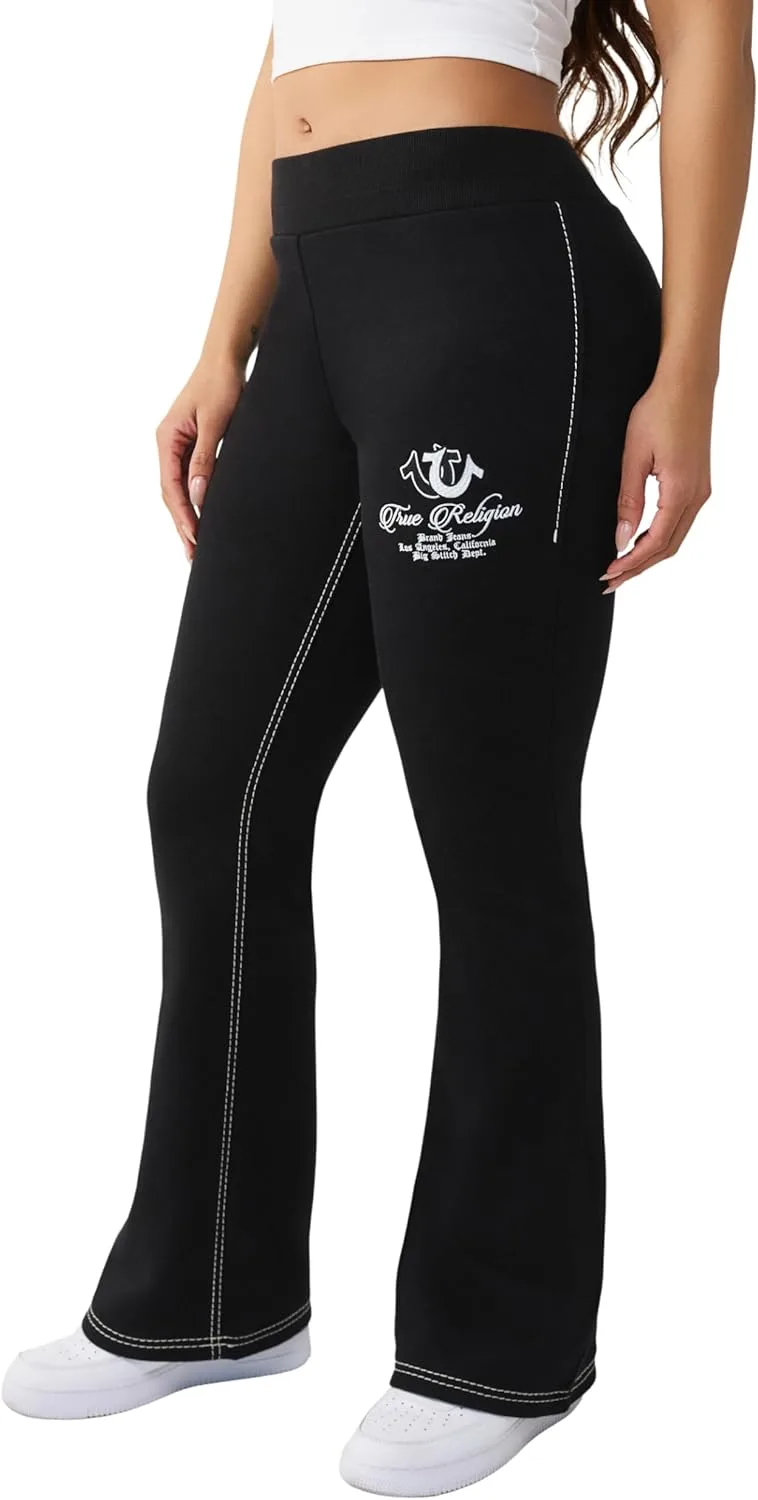 

True Religion Women’s Mid Rise Big T Bootcut Jean – Fairytale