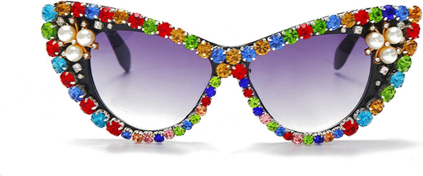 

Willochra — большие солнцезащитные очки с бриллиантами для женщин, очки «кошачий глаз» со стразами, винтажные мужские солнцезащитные очки для вечеринок с блестками, C3