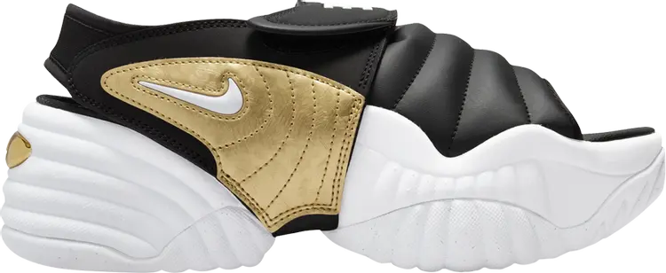 Кроссовки Wmns Adjust Force Sandal 'Black White Metallic Gold', черный