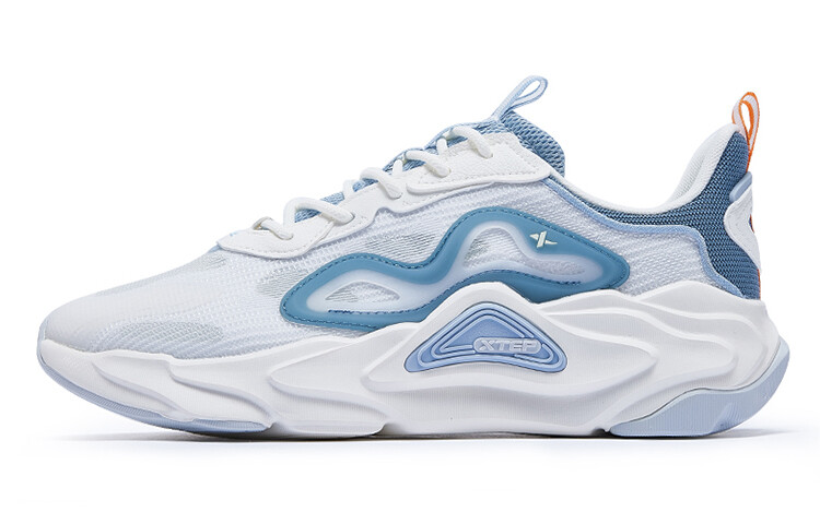 

Кроссовки XTEP Yuno Lifestyle Shoes Men Low-top White/Royal Blue, белый/синий