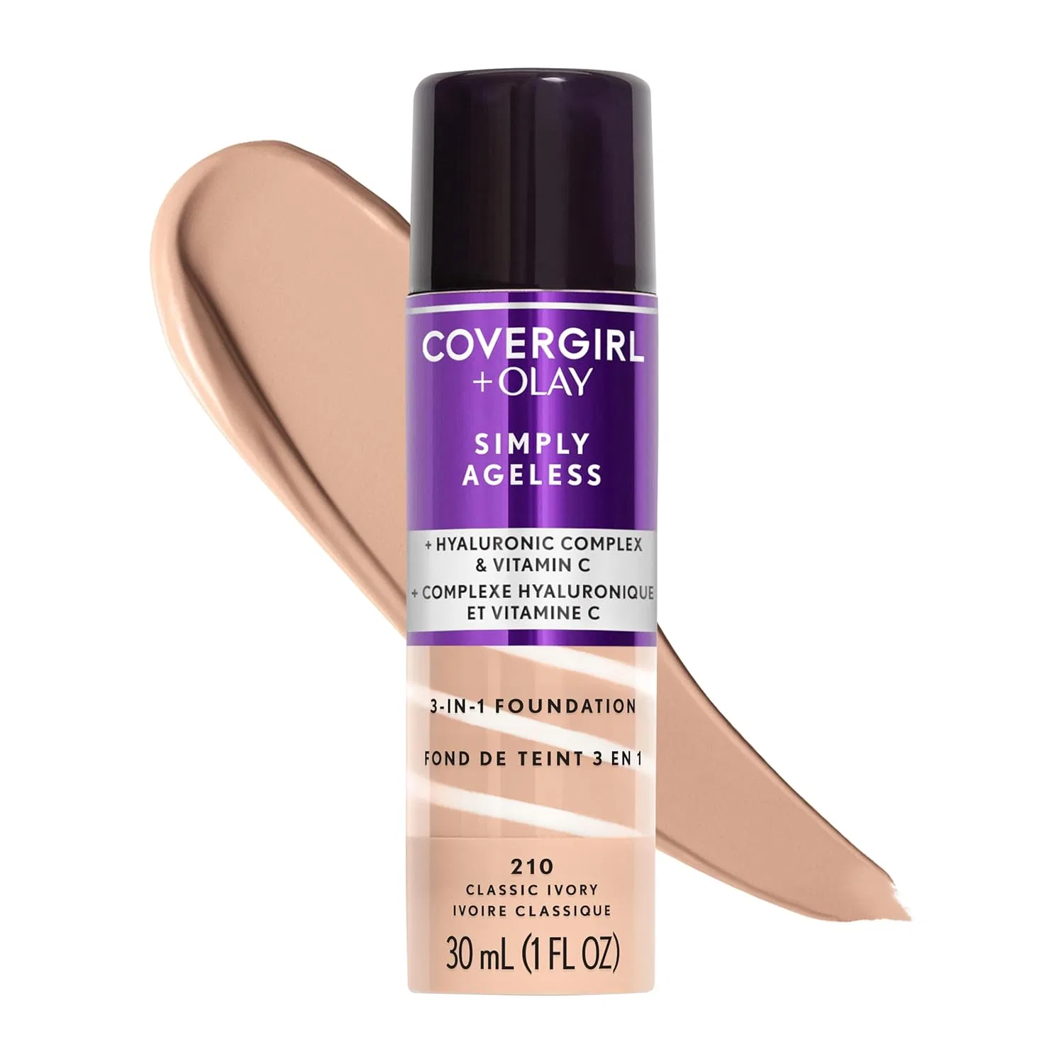 Жидкая тональная основа «Simply Ageless 3-in-1» от COVERGIRL Covergirl, Ivory