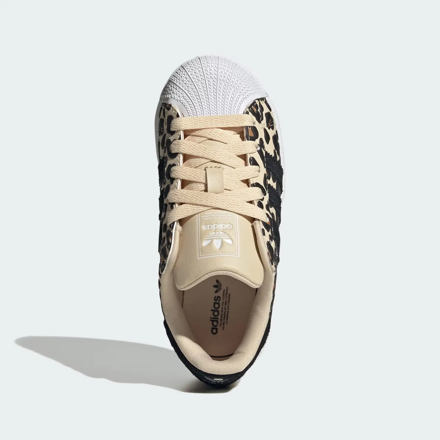 Кроссовки Adidas Originals Superstar II кремового цвета — фото 3