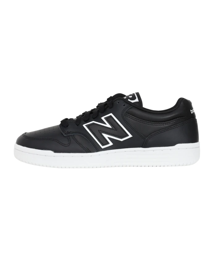 

И кожаные кроссовки New Balance, черный