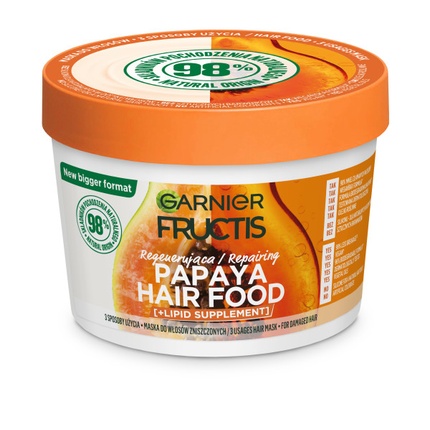 

Hair Food восстанавливающая маска для волос Папайя 400 мл Garnier