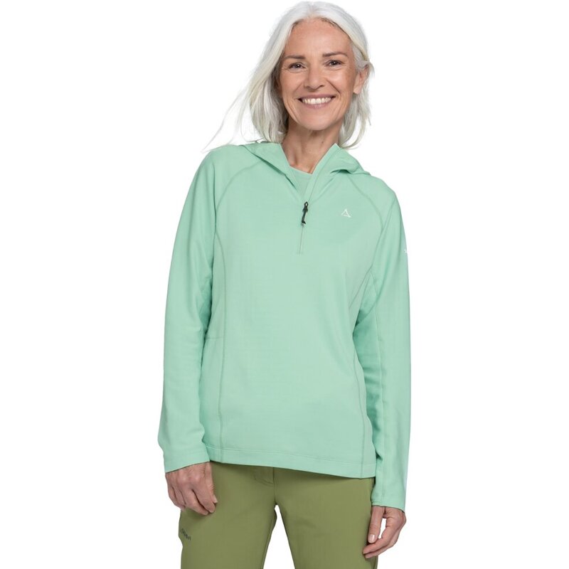 

Пуловер с капюшоном из флиса в стиле Kravica WMS Schöffel, цвет botanical sky