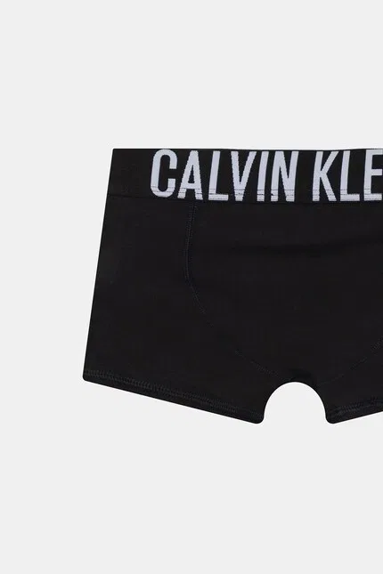 Боксеры детские хлопковые 2 шт Calvin Klein Underwear, черный — фото 3