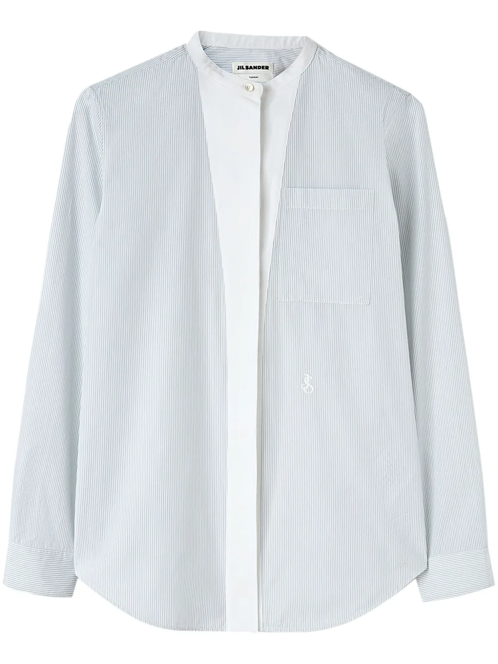 

Рубашка в полоску JIL SANDER, белый