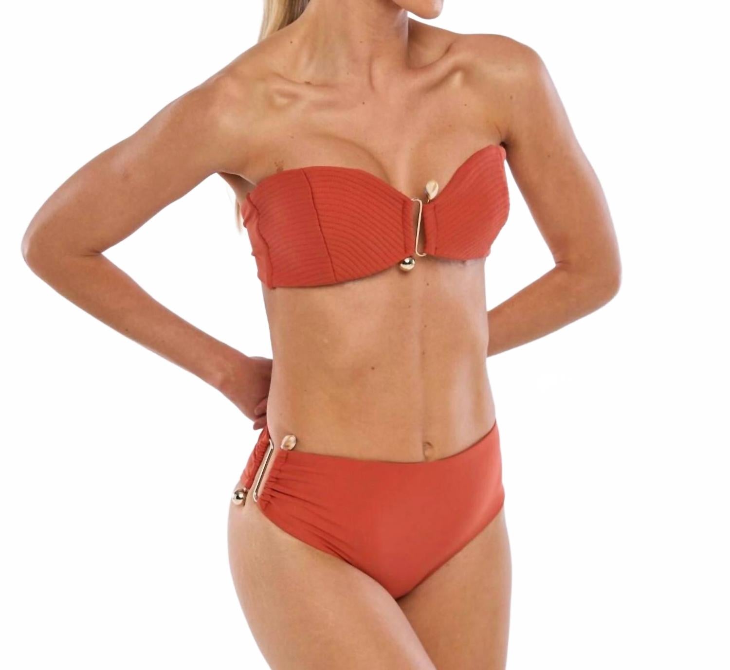 

Нала Двухкомплектный купальник в оранжевом Zoew