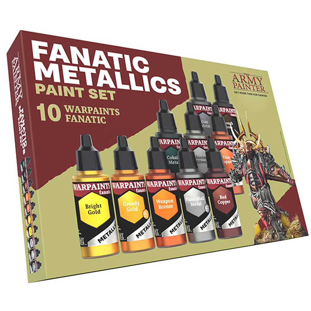 

Аксессуары Army Painter Warpaint Fanatic: Metallics Set
