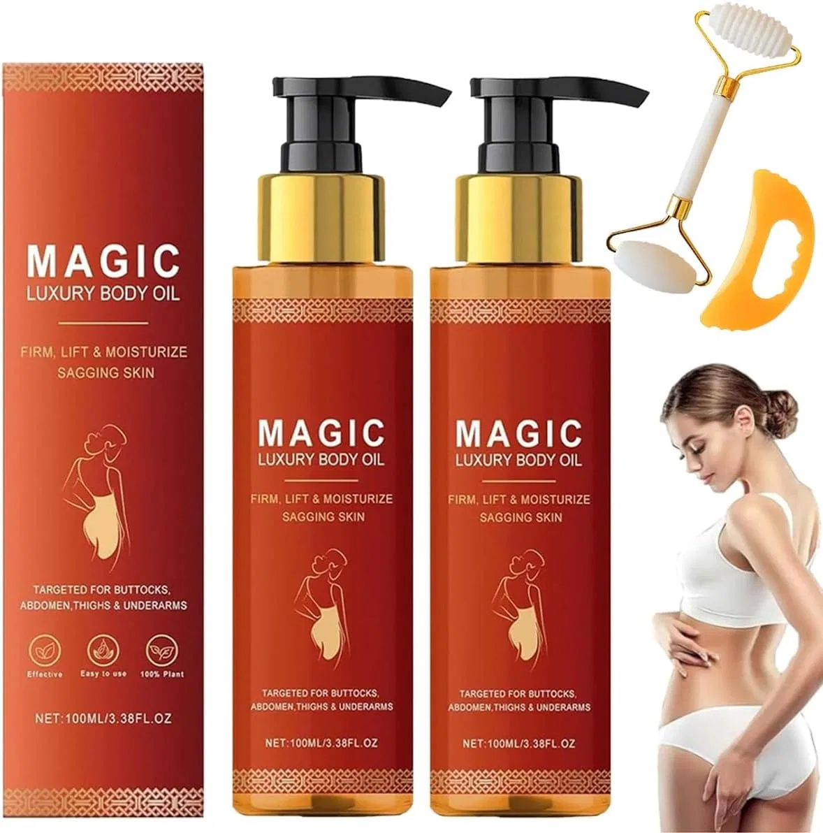 Масло для тела Liora Life Lifting Body Oil Homtrator, 2 Pieces.