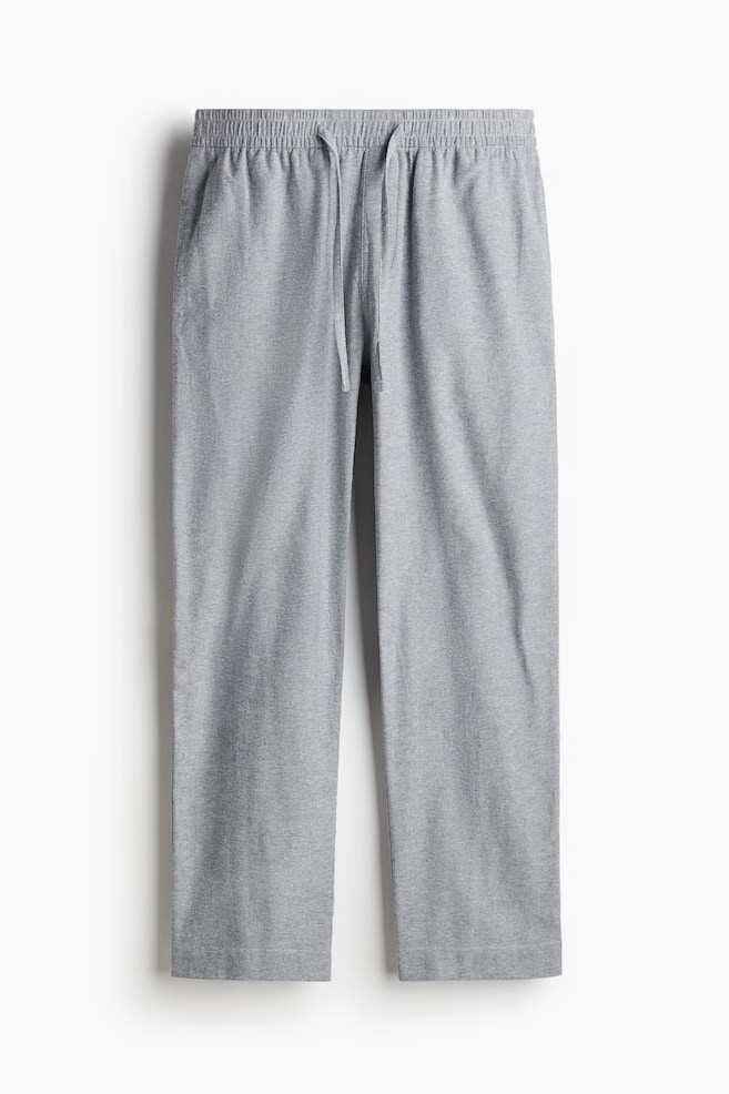 

Фланелевая пижама H&M, серый