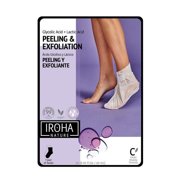 

Носки с отшелушивающей маской 2 шт Iroha Nature