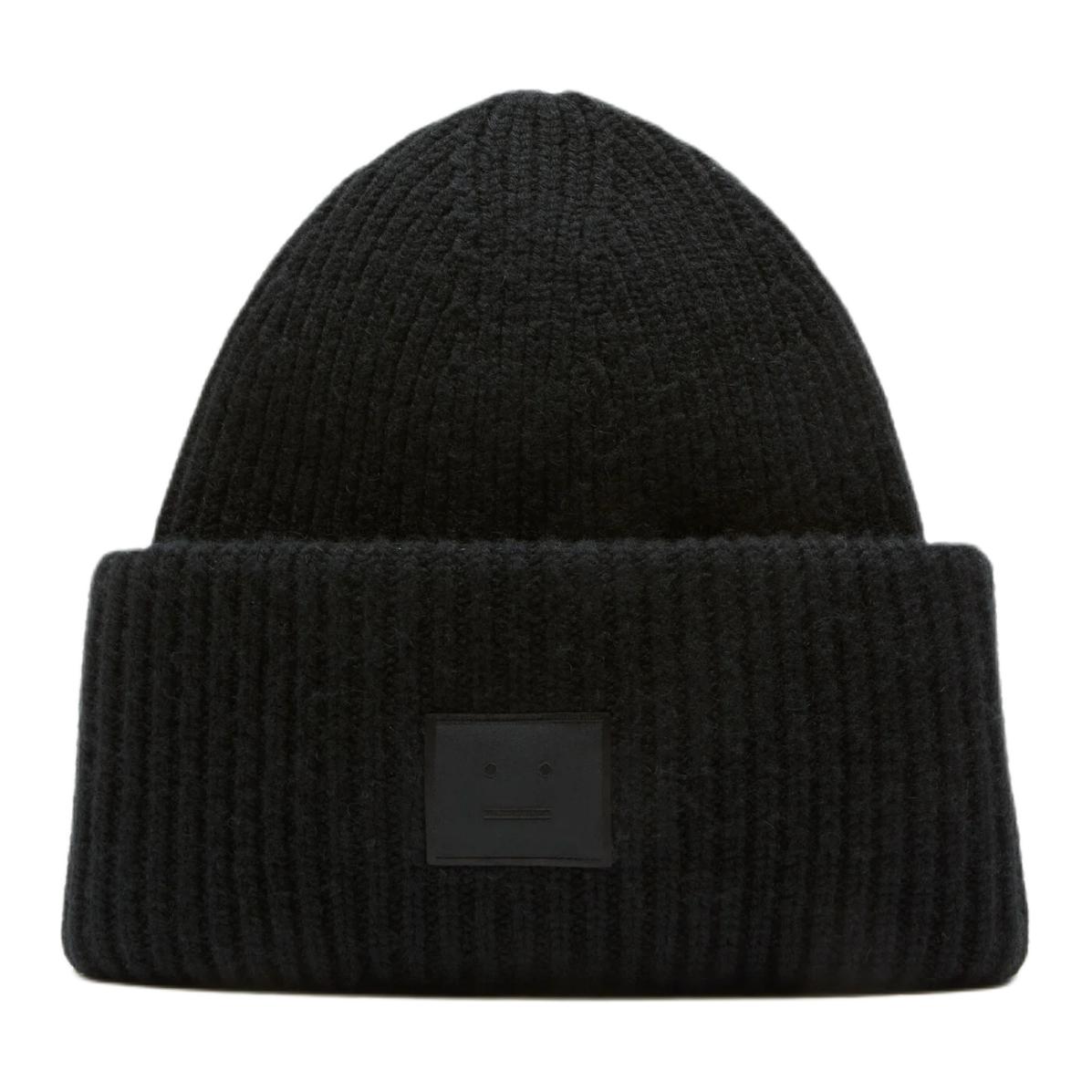 

Acne Studios Шерстяная унисекс-бини черная, Black