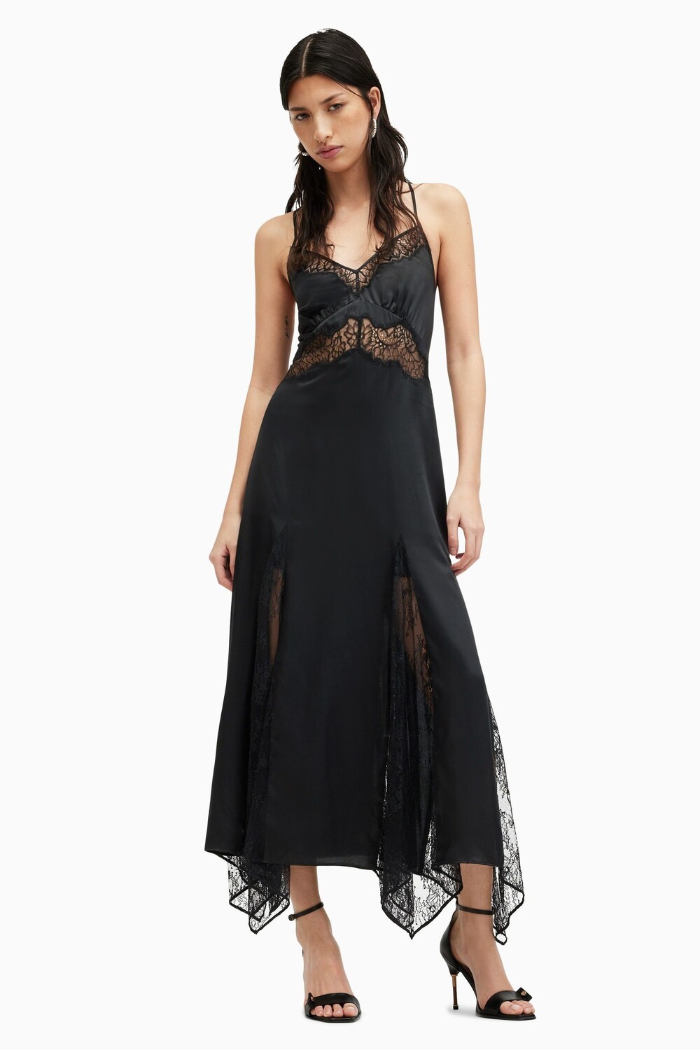 

Жасминовое платье Allsaints All Saints, черный