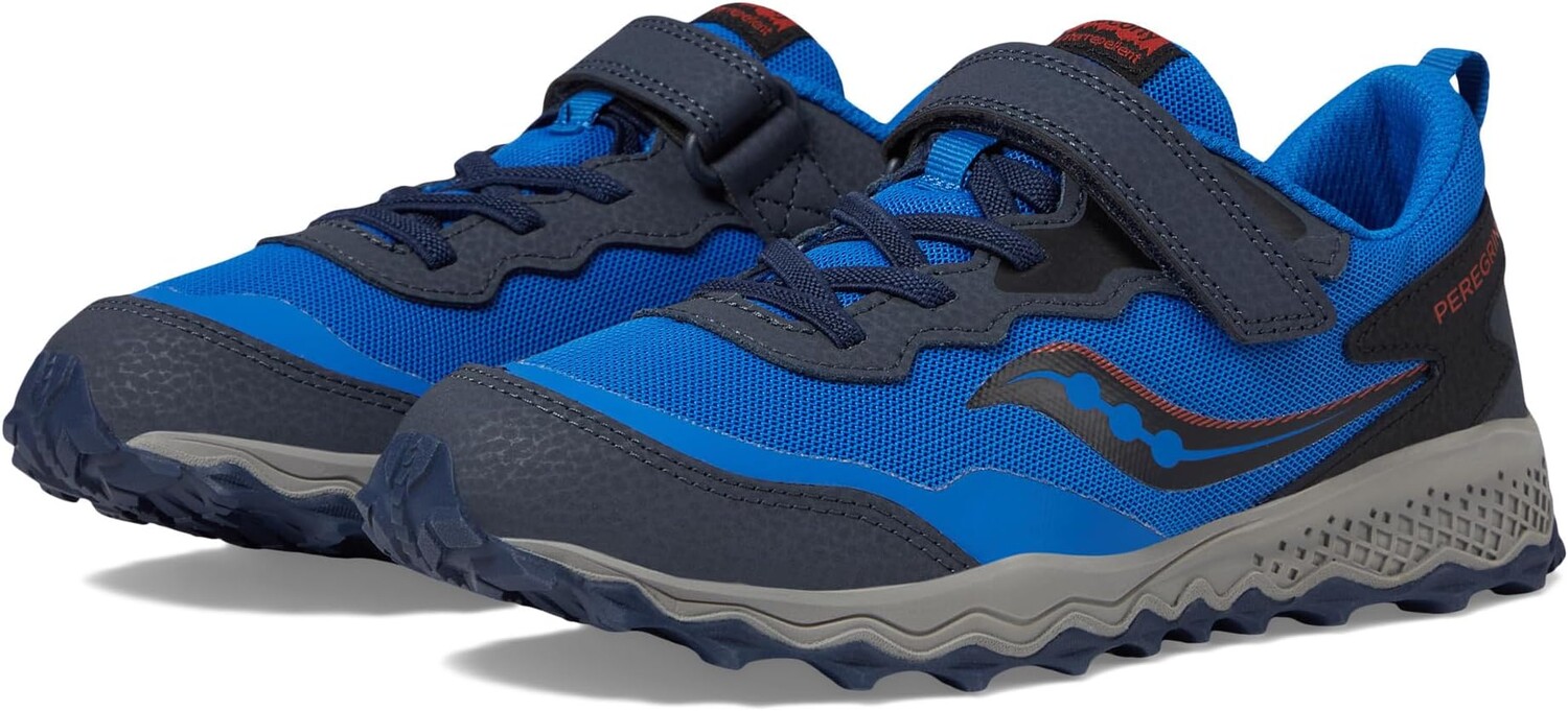 

Кроссовки Saucony Kids Peregrine Shield KDZ A/C Sneakers, цвет Blue/Black