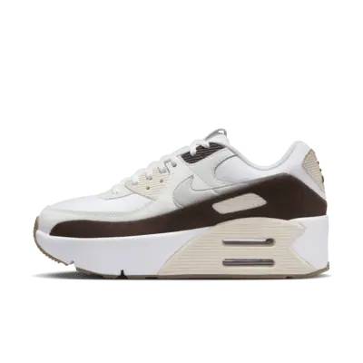 

Кроссовки Nike Air Max 90 LV8, цвет White/Baroque Brown/Light Orewood Brown/Photon Dust