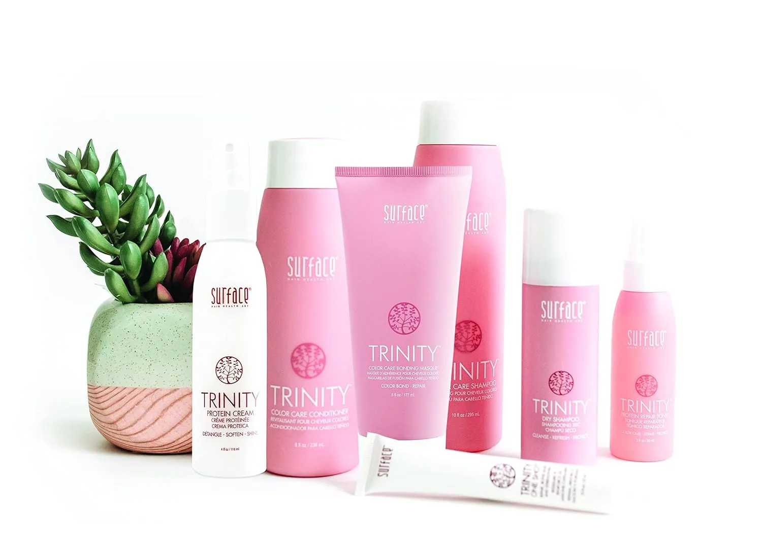 Surface Hair - Trinity Color Care Leave In Conditioner - Очищает, придает блеск и объем окрашенным волосам. 946 мл (1 шт.), multi — фото 2