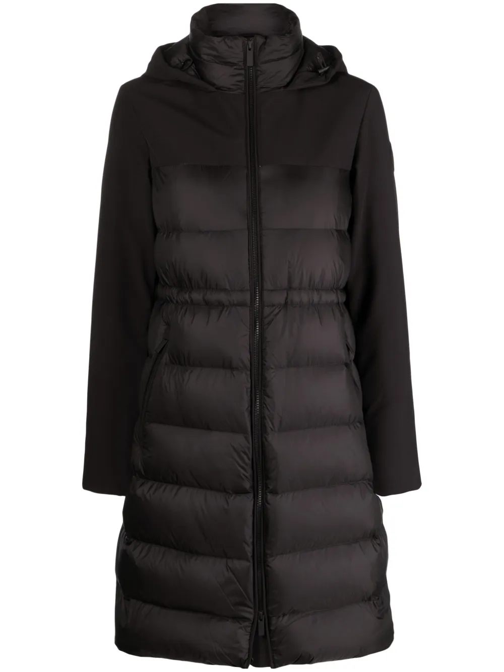 

Пуховик с капюшоном WOOLRICH, черный