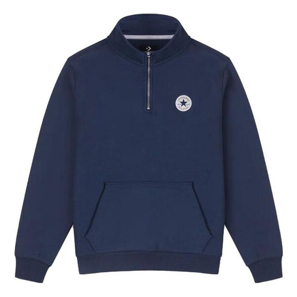 

Свитер all star retro quarter zip sweater 'navy' Converse, синий
