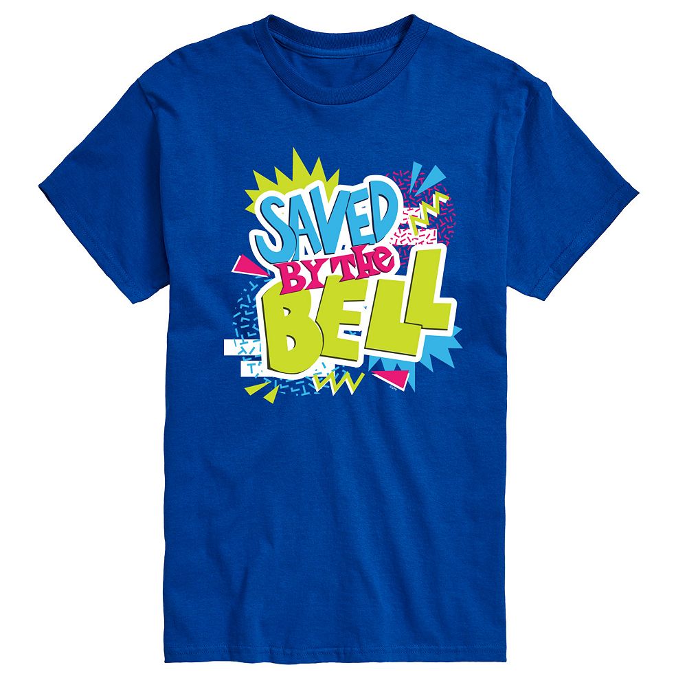 

Мужская футболка Saved By The Bell с рисунком Licensed Character, цвет Royal Blue