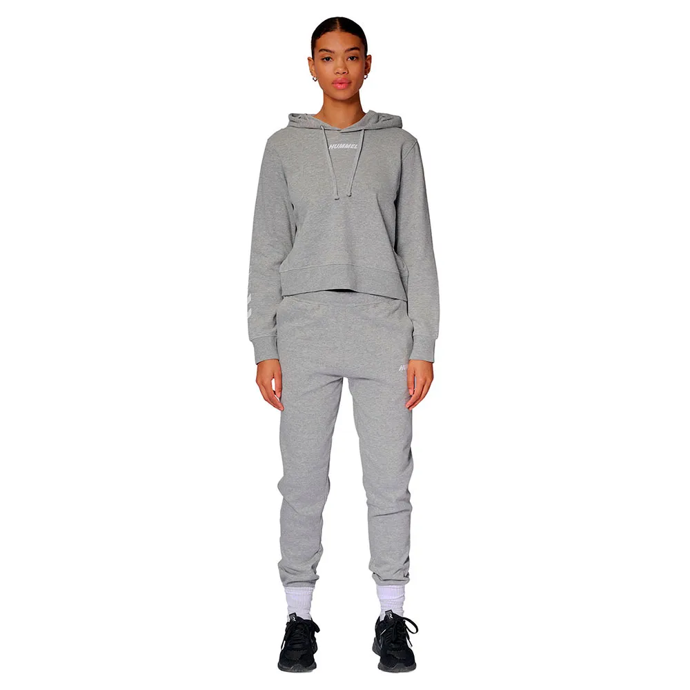 

Худи Hummel Elemental Cropped, серый
