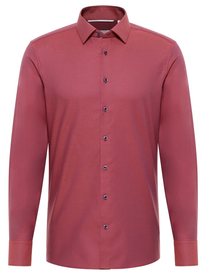 

Рубашка Eterna Hemd SLIM FIT, цвет burgunder