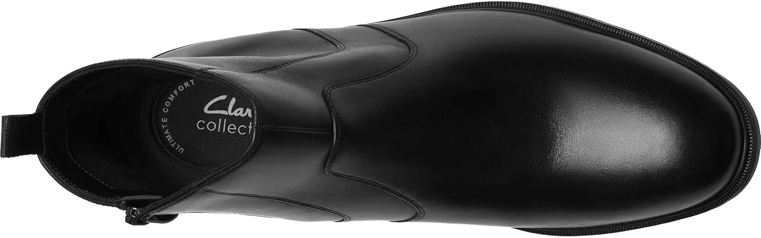 Мужские ботинки Clarks Steadwell с молнией, черный — фото 4